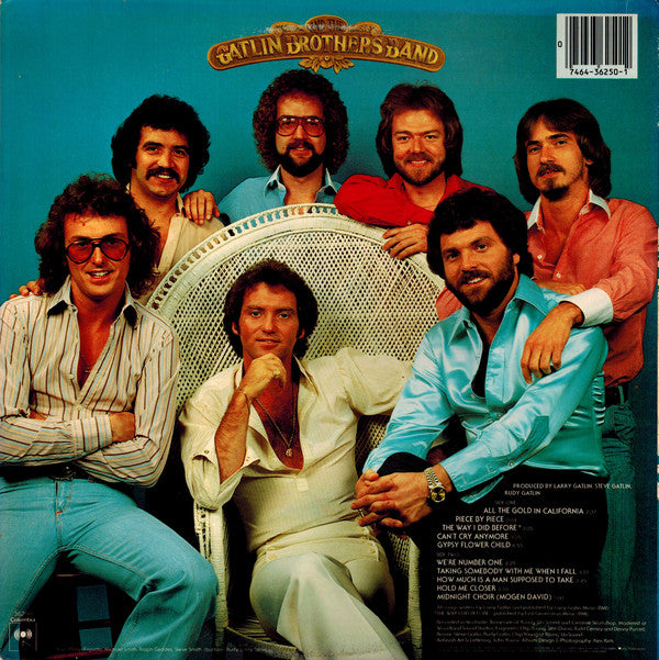 Larry Gatlin And The Gatlin Brothers Band* : Straight Ahead (LP, Album, Gat)