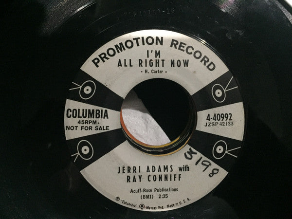 Jerri Adams, Ray Conniff : Looking For Someone To Love (7", Single, Promo)