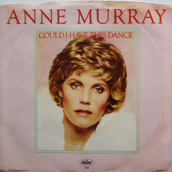 Anne Murray : Could I Have This Dance (7", Single, Win)