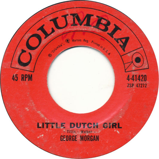 George Morgan (2) : Little Dutch Girl (7", Single)