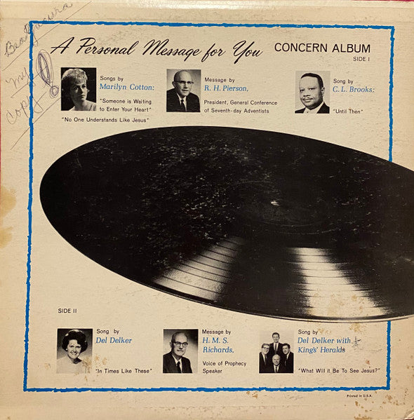 Various : Concern (LP, Gat)