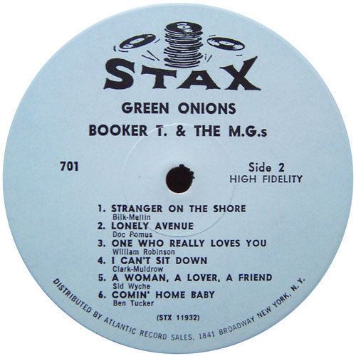 Booker T. & The M.G.s* : Green Onions (LP, Album, Mono, MGM)