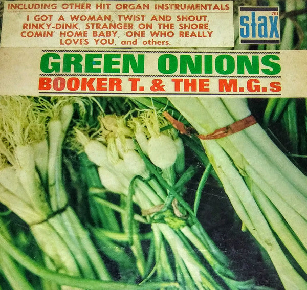 Booker T. & The M.G.s* : Green Onions (LP, Album, Mono, MGM)