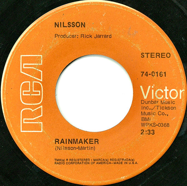 Nilsson* : Everybody's Talkin' (7", Single, Ind)