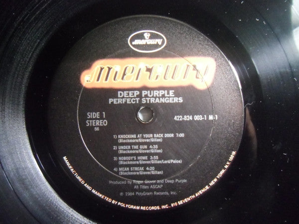 Deep Purple : Perfect Strangers (LP, Album, 56 )