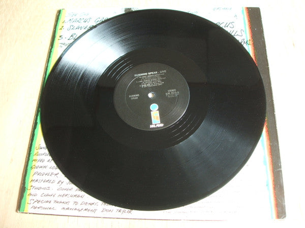 Burning Spear : Live (LP, Album, RE)