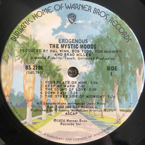 The Mystic Moods* : Erogenous (LP, Album)