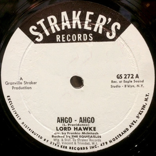 Lord Hawke* : Ahgo - Ahgo (12")