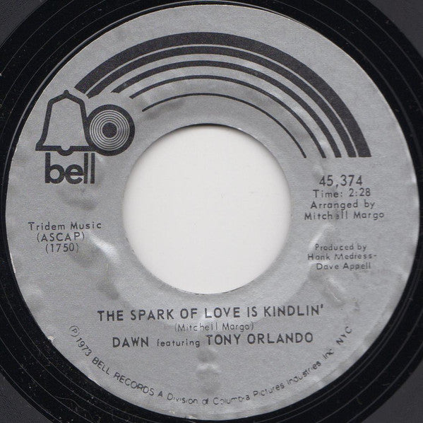 Dawn (5) Featuring Tony Orlando : Say, Has Anybody Seen My Sweet Gypsy Rose (7", Single, Pre)