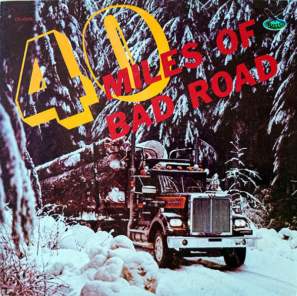 Various : 40 Miles Of Bad Road (LP, Comp, RE)