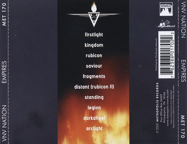 VNV Nation : Empires (CD, Album)
