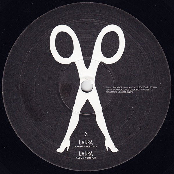 Scissor Sisters : Laura (12", Promo)