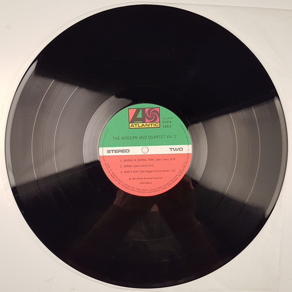 The Modern Jazz Quartet : M.J.Q. Vol. 2 (LP, Album)
