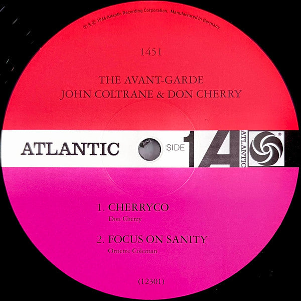 John Coltrane & Don Cherry : The Avant-Garde (LP, Mono, RE, 180)