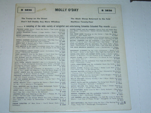Molly O'Day And The Cumberland Mountain Folks : Molly O'Day (7", EP)