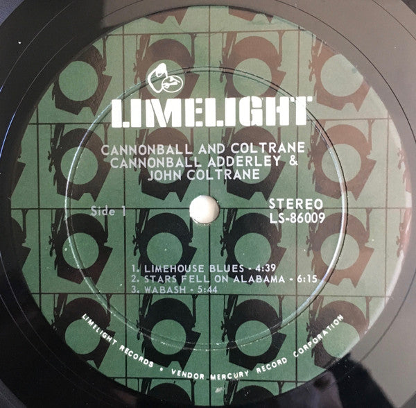 Cannonball* & Coltrane* : Cannonball & Coltrane (LP, Album, RE, Gat)