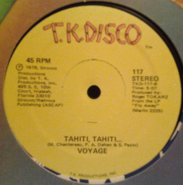 Voyage : Souvenirs (12")