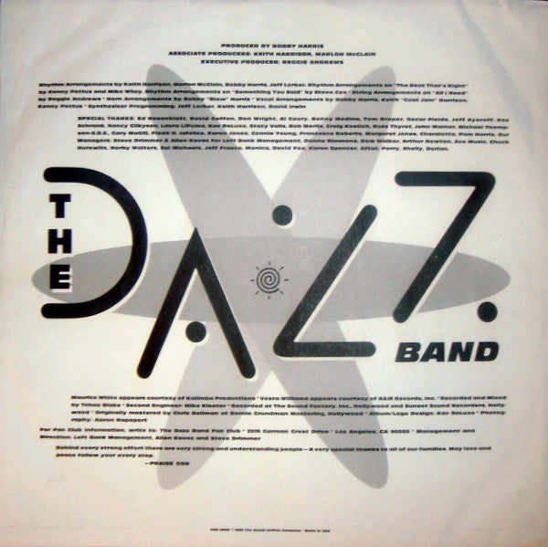 The Dazz Band* : Wild And Free (LP, Album, SRC)