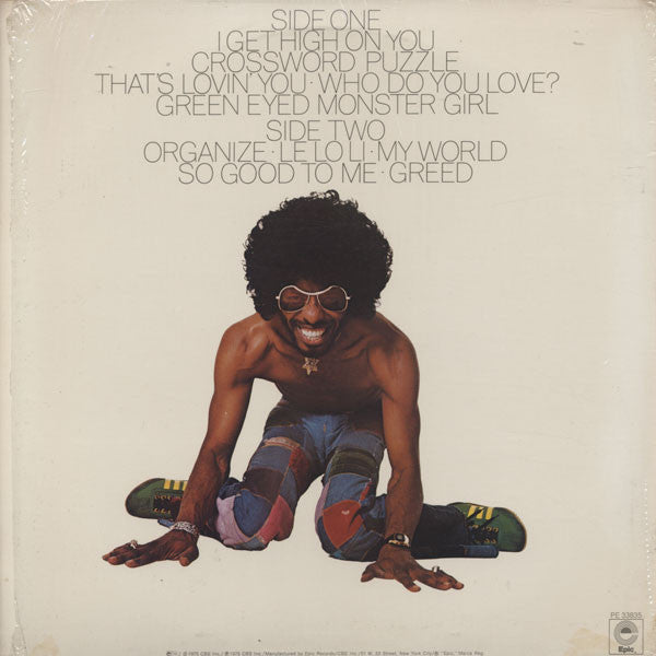 Sly Stone : High On You (LP, Album, San)
