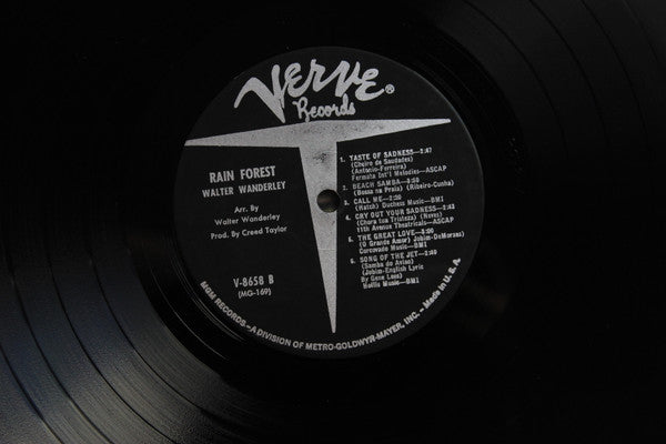 Walter Wanderley : Rain Forest (LP, Album, Mono)