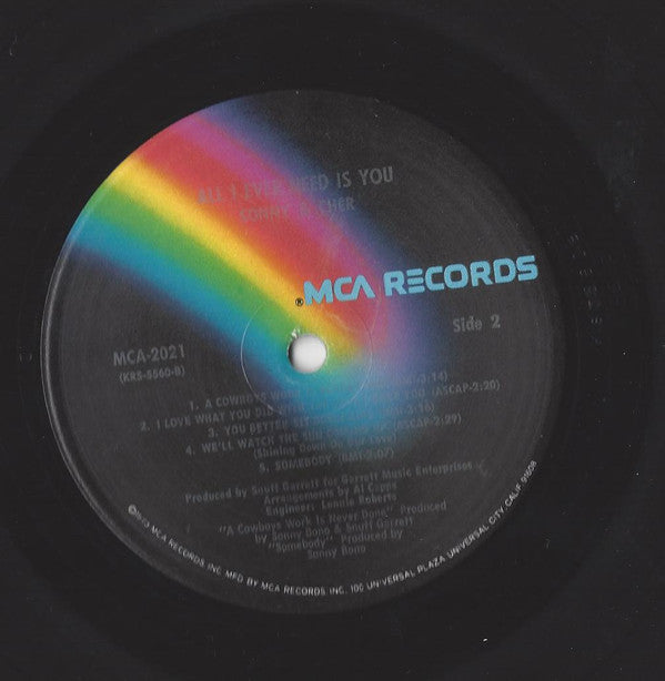 Sonny & Cher : All I Ever Need Is You (LP, Album, RE)