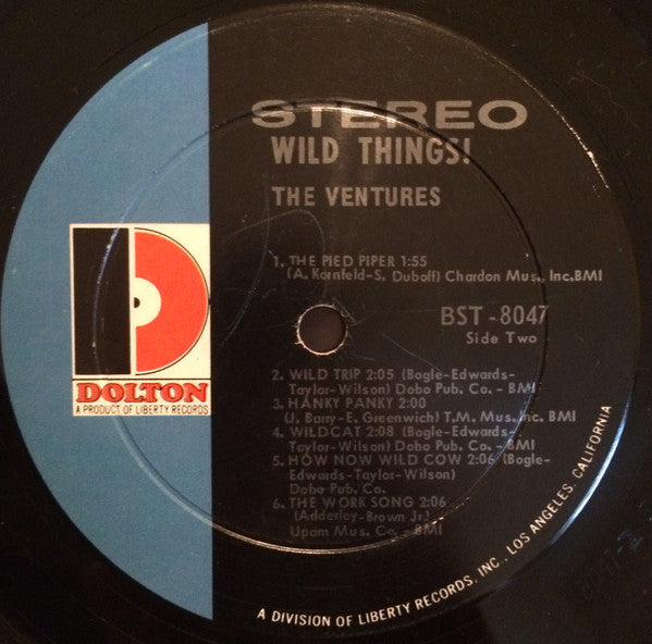 The Ventures : Wild Things! (LP, Album)