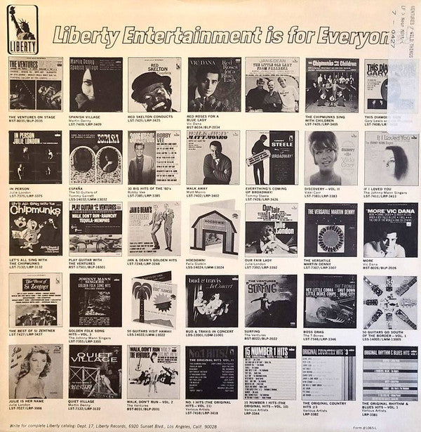 The Ventures : Wild Things! (LP, Album, Ind)