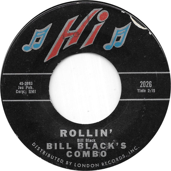 Bill Black's Combo : Don't Be Cruel (7", Styrene)