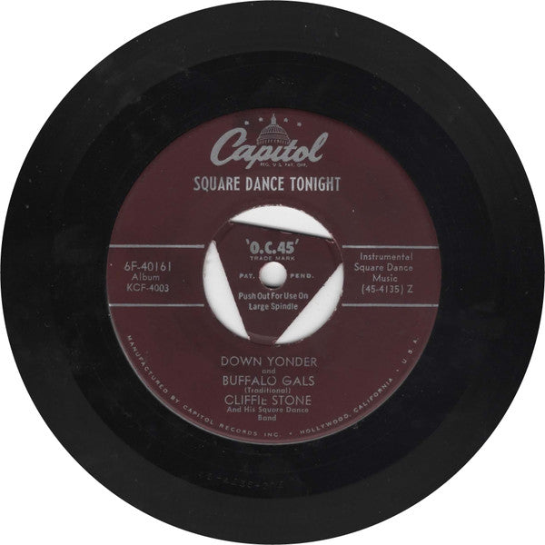 Cliffie Stone And His Square Dance Band : Square Dance Tonight (3x7", Album + Box)