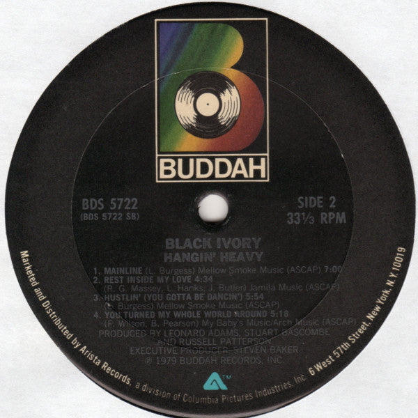 Black Ivory : Hangin' Heavy (LP, Album)
