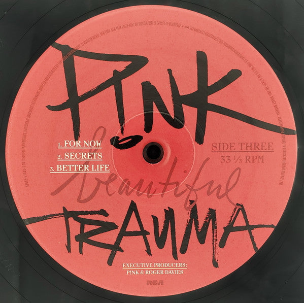 P!nk : Beautiful Trauma (2xLP, Album, Gat)