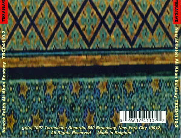 Nusrat Fateh Ali Khan : Ecstacy (CD, Album)