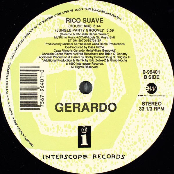 Gerardo : Rico Suave (12")
