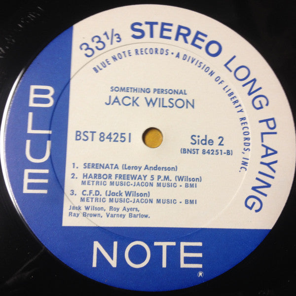 Jack Wilson : Something Personal (LP, Album)