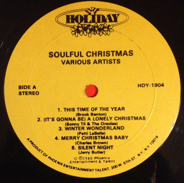 Various : Soulful Christmas (LP, Comp)