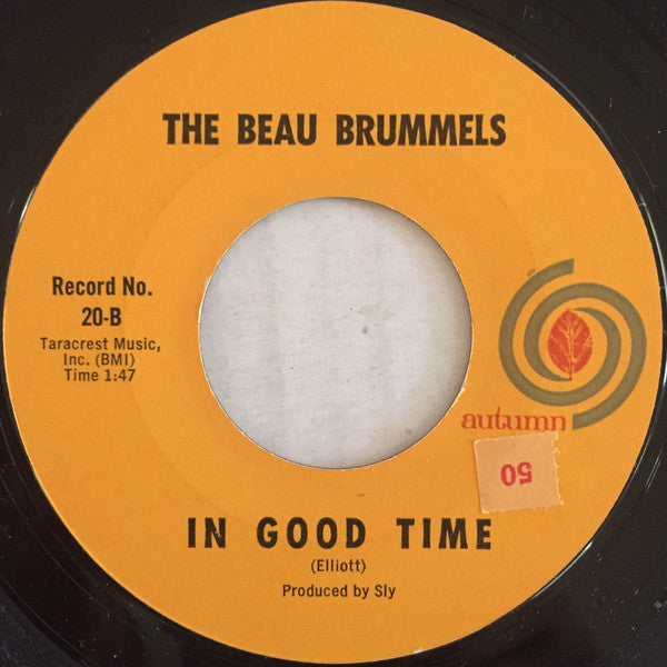 The Beau Brummels : Don't Talk To Strangers (7", Single, Styrene, Mon)
