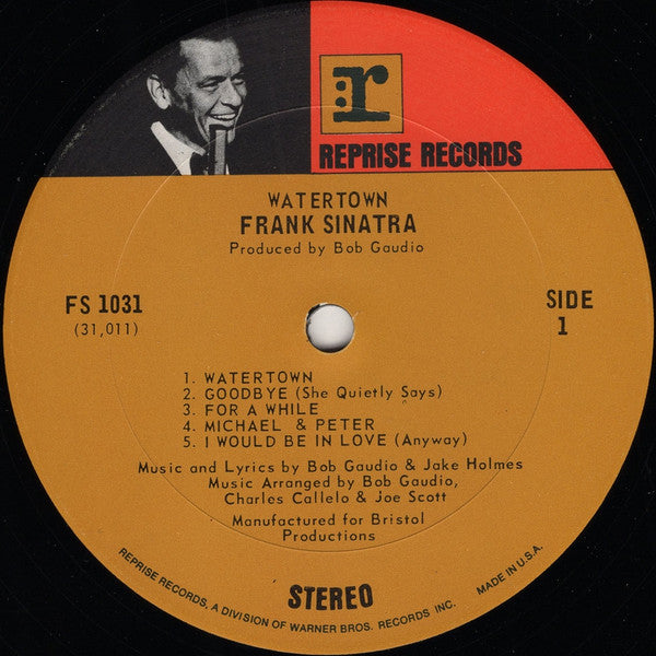 Frank Sinatra : Watertown (LP, Album, Ter)
