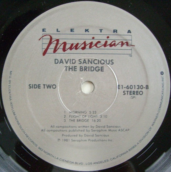 David Sancious : The Bridge (LP, Album)