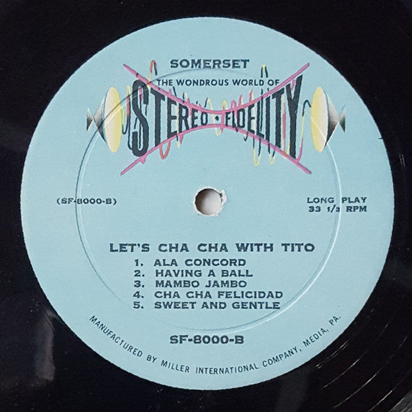 Tito Morano And His Orchestra : Let's Cha Cha Cha In Stereo (LP, Album)