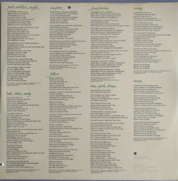 Cat Stevens : Back To Earth (LP, Album, Pit)