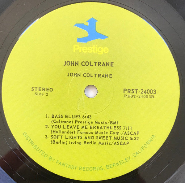 John Coltrane : John Coltrane (2xLP, Comp, RM, Roc)