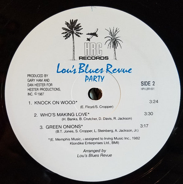 Lou's Blues Revue : Party (LP)