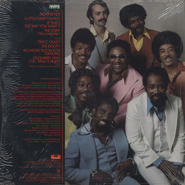The Fatback Band : Night Fever (LP, Album, PRC)