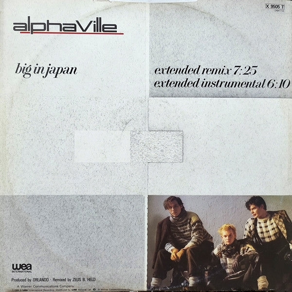 Alphaville : Big In Japan (12", Single)