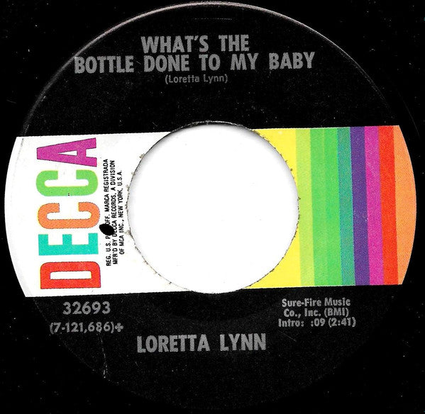 Loretta Lynn : You Wanna Give Me A Lift (7")