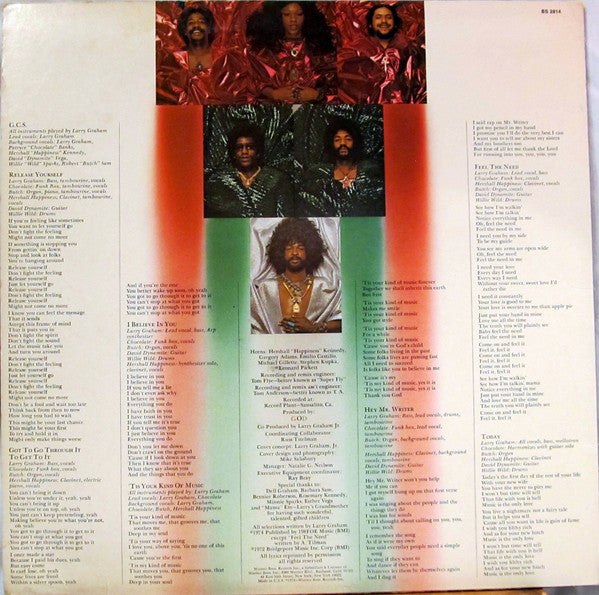 Graham Central Station : Release Yourself (LP, Album, Pit)