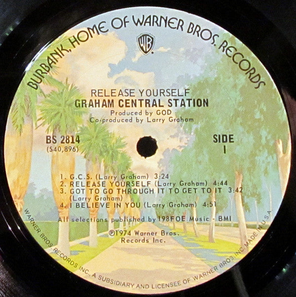 Graham Central Station : Release Yourself (LP, Album, Pit)