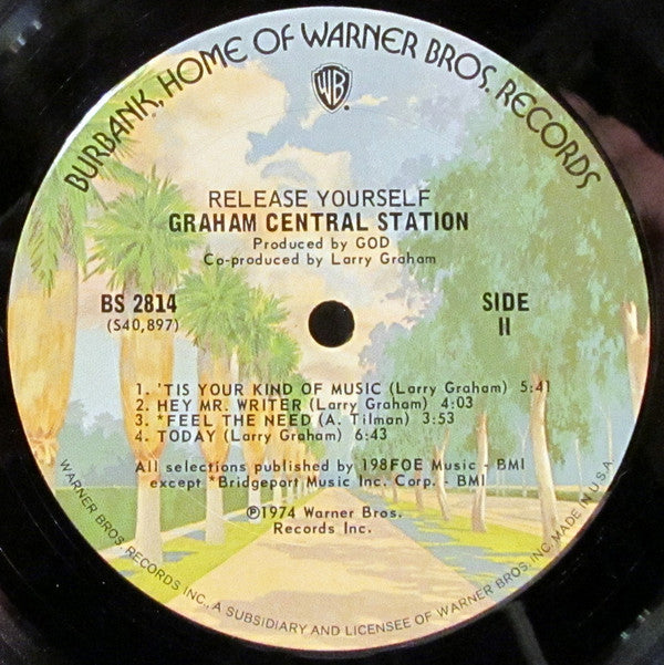 Graham Central Station : Release Yourself (LP, Album, Pit)