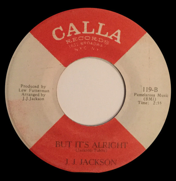 J. J. Jackson* : Boogaloo Baby / But It's Alright (7", Single)