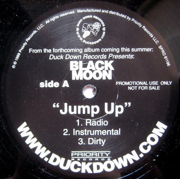 Black Moon : Jump Up / Real Sh•t (12", Promo)